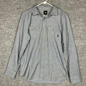 Vans‎ Off the Wall Mens Small Classic Fit Long Sleeve Shirt Button Down